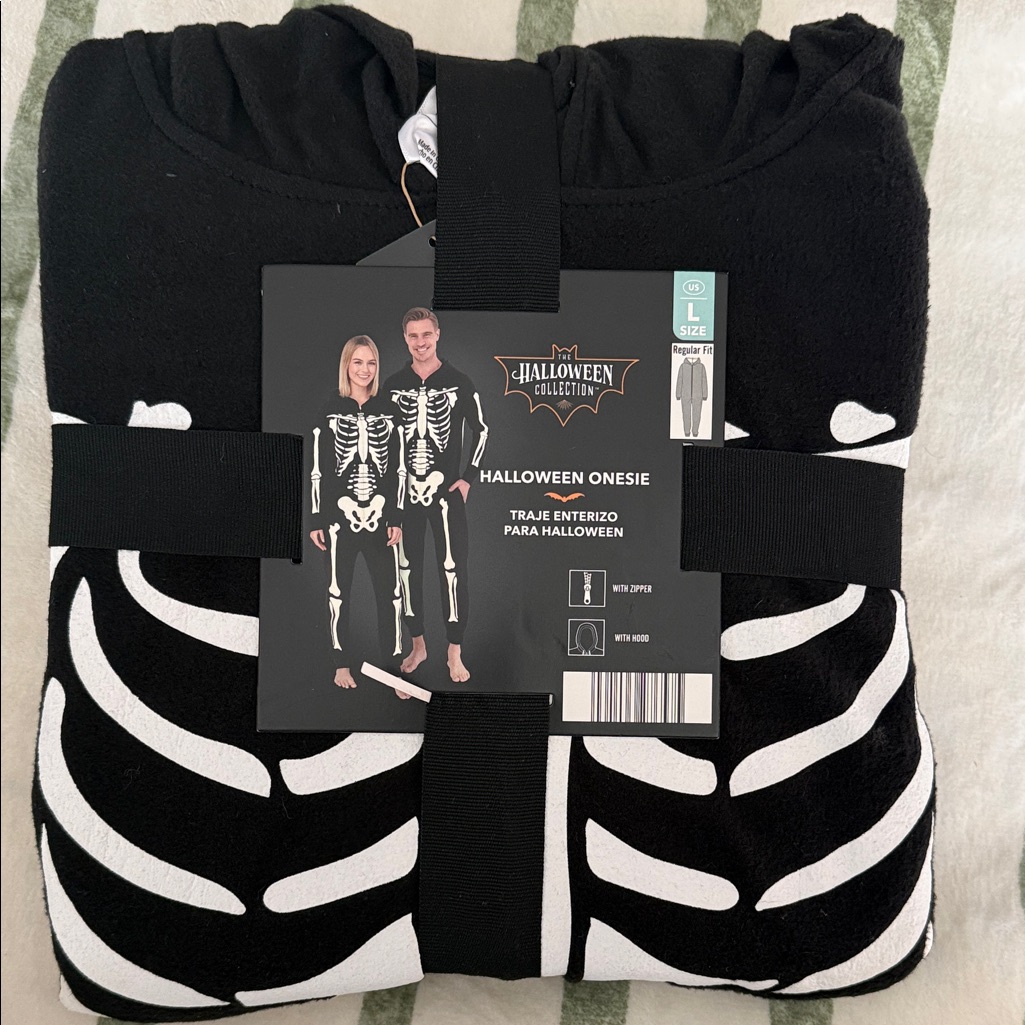 Black Skeleton Jumpsuit